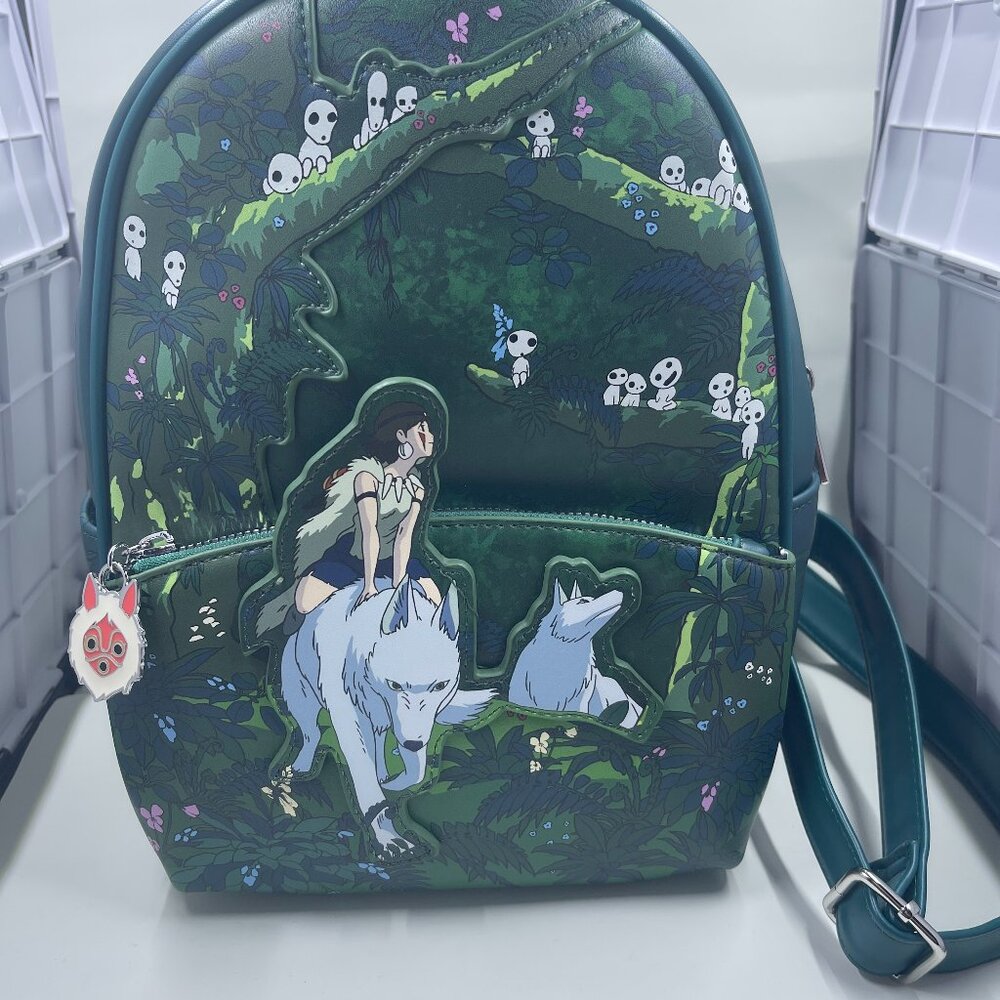 Her Universe Princess Mononoke Small Backpack - Glow In the Dark